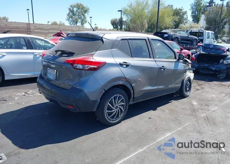 2020 Nissan Kicks S Xtronic Cvt z USA, uszkodzony, nr VIN 3N1CP5BV2LL508348